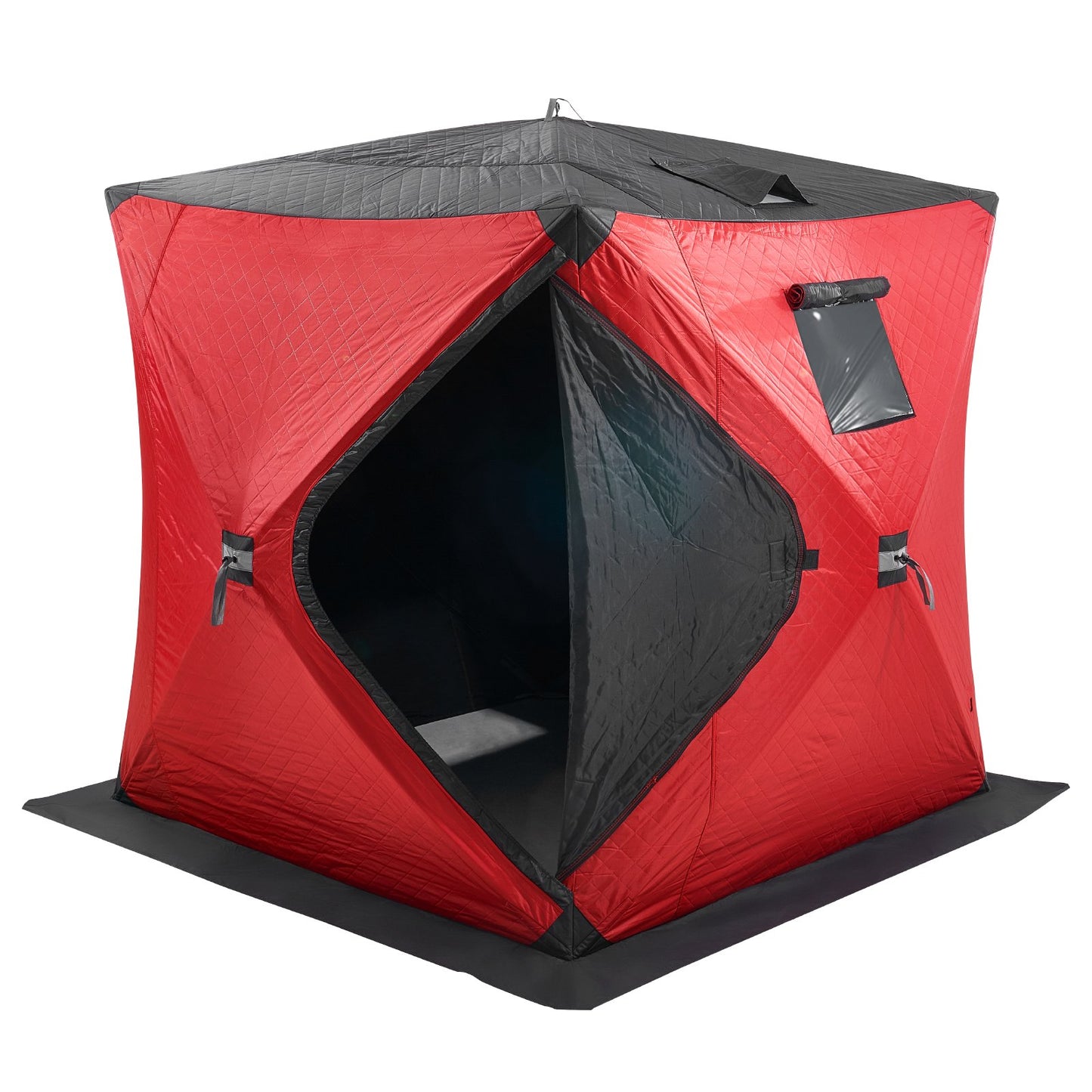 3-4 personer Ourdoor Portable Ice Shelter Pop-Up Ice Fishing Shanty Tält