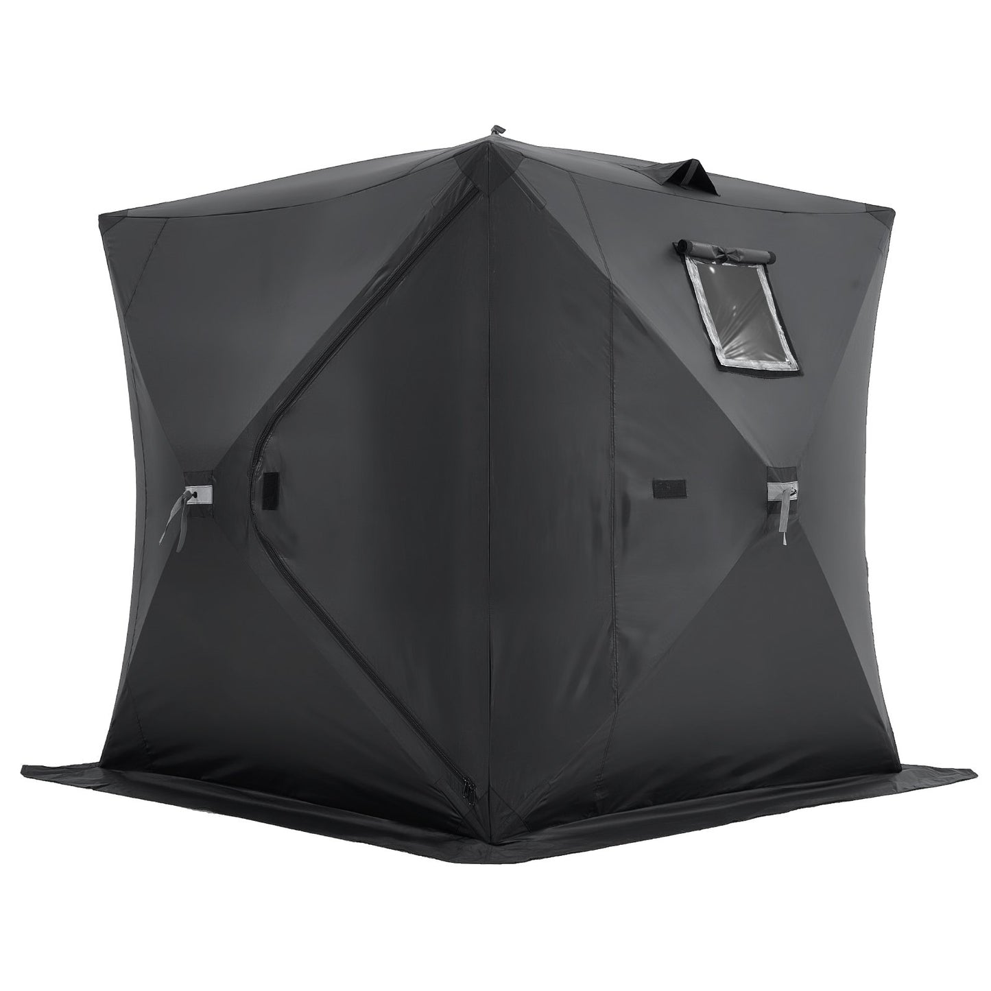 3-4 personer Ourdoor Portable Ice Shelter Pop-Up Ice Fishing Shanty Tält