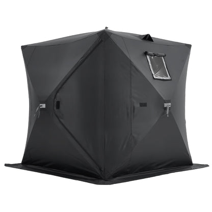 3-4 personer Ourdoor Portable Ice Shelter Pop-Up Ice Fishing Shanty Tält