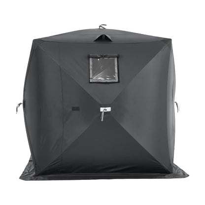 3-4 personer Ourdoor Portable Ice Shelter Pop-Up Ice Fishing Shanty Tält