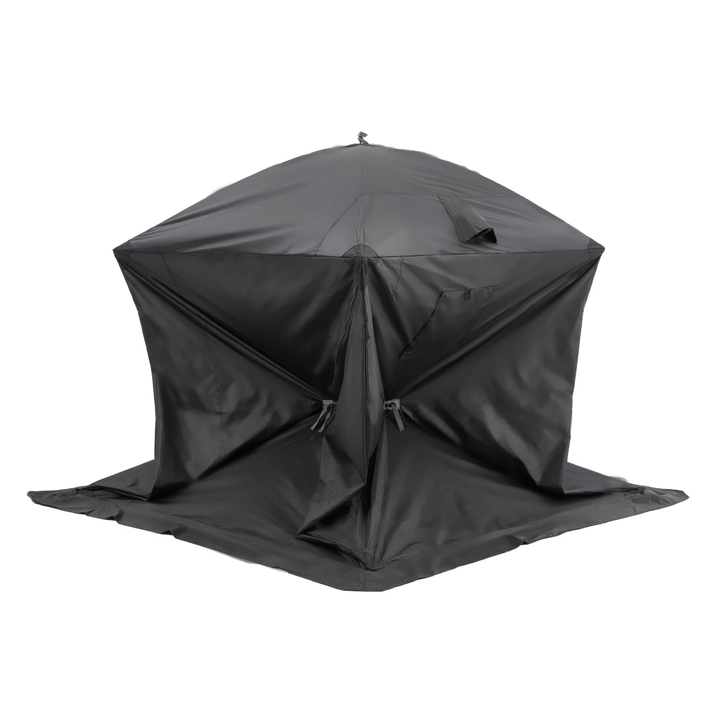 3-4 personer Ourdoor Portable Ice Shelter Pop-Up Ice Fishing Shanty Tält