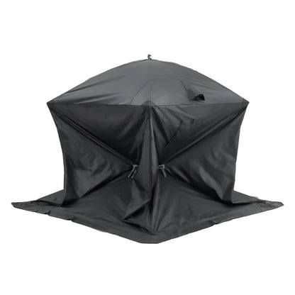 3-4 personer Ourdoor Portable Ice Shelter Pop-Up Ice Fishing Shanty Tält