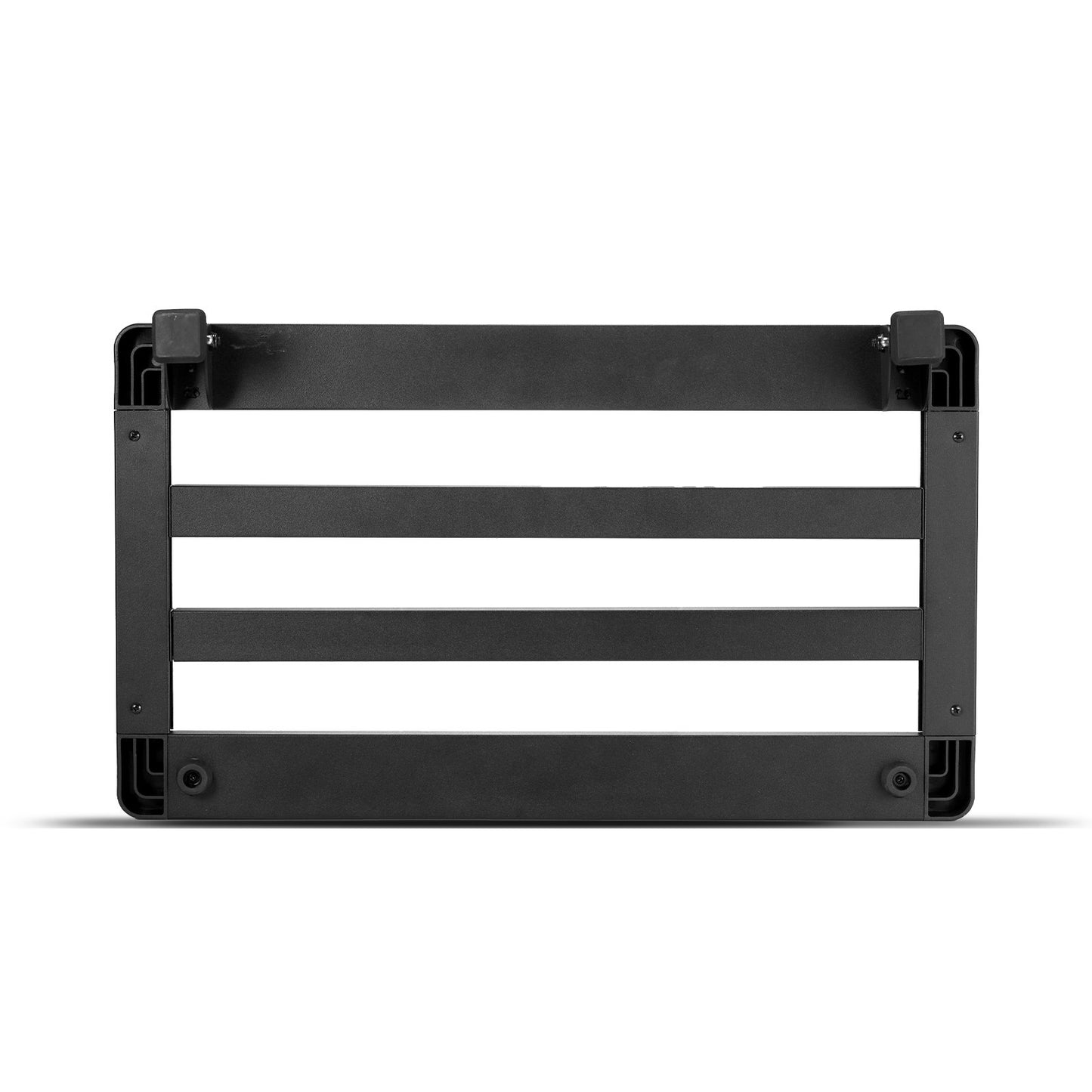 Guitar Pedalboard, 20'' x 11'', Aluminum Alloy 2.64 lbs Super lightweight foldable guitar effects pedalboard, with Velcro carrying case with fixed shoulder strap Roll strips, for 10-12 guitar pedals