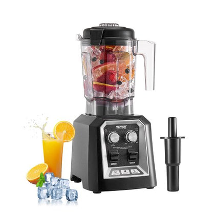 Blender for Smoothies, 68 oz 1400W, Professional Blender with Powerful Motor, Multi-Functional Food Processing Blender with Grinder Container for Smoothie/Milkshake/Juice, Fits for Kitchen