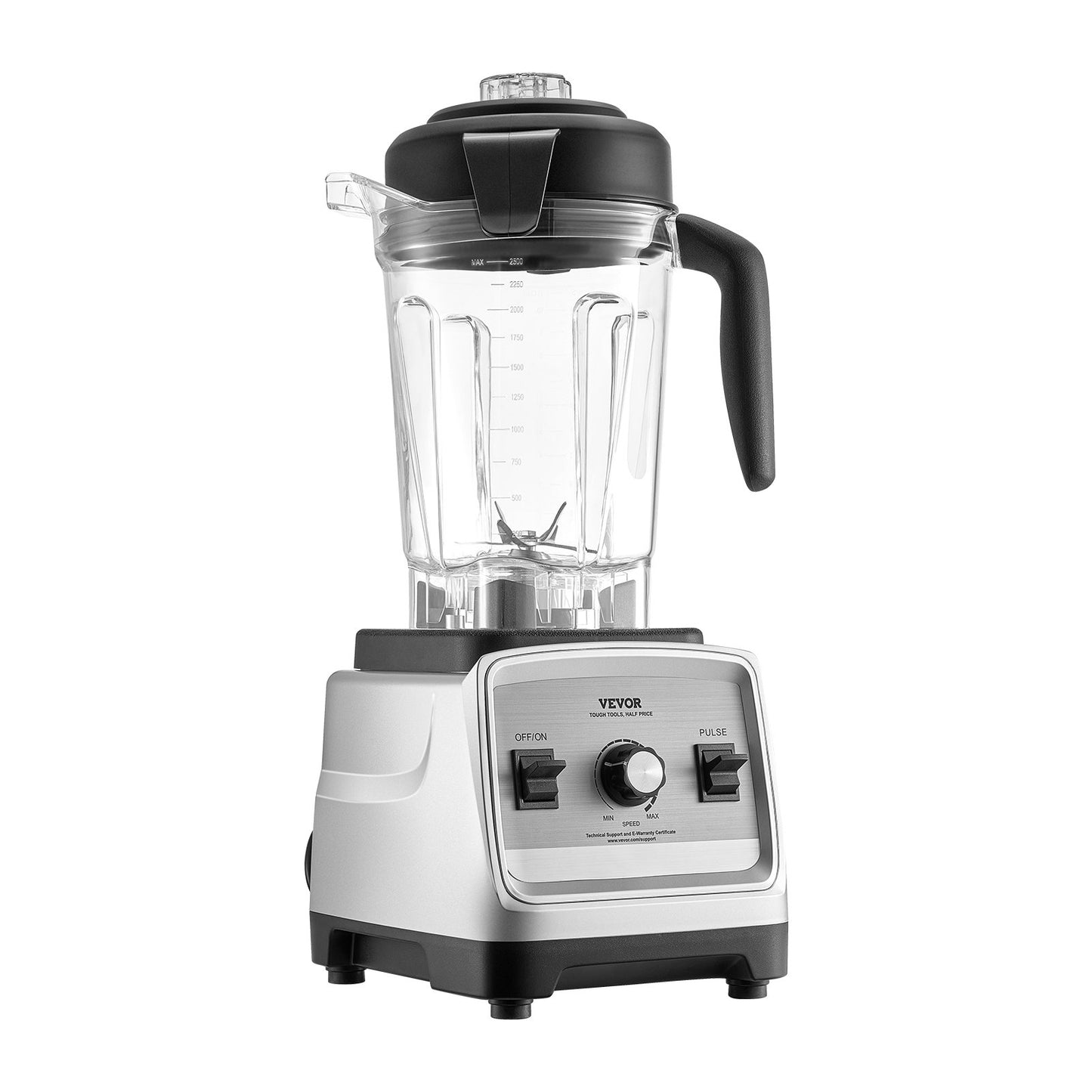85 oz 1400W Mixer für Smoothies Lebensmittelzubereitung Mixer für die Küche
