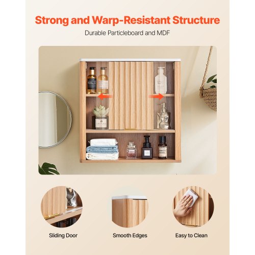 Badrumsväggskåp, med dörr och justerbar hylla, Förvaring över toaletten Medicinskåp Väggmonterad, Hängande Organiserare med Hyllor och Öppen Skiljevägg för Tvättstuga Kök Toalett |  EU