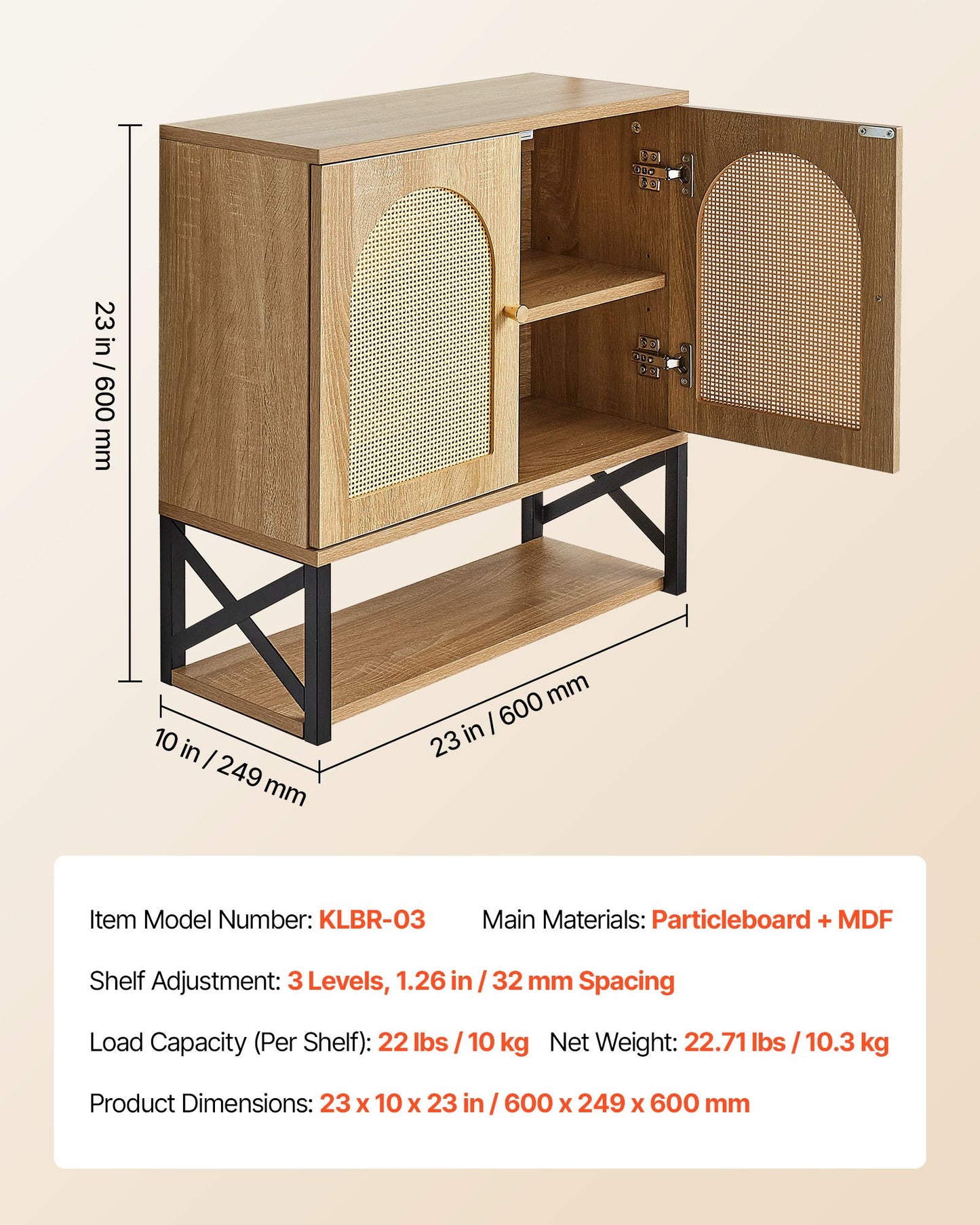 Bathroom Wall Cabinet, with 2 Doors and Adjustable Shelf, Over the Toilet Storage Medicine Cabinet Wall Mounted, Hanging Organizer with Shelves & Open Partition for Laundry Room Kitchen Restroom