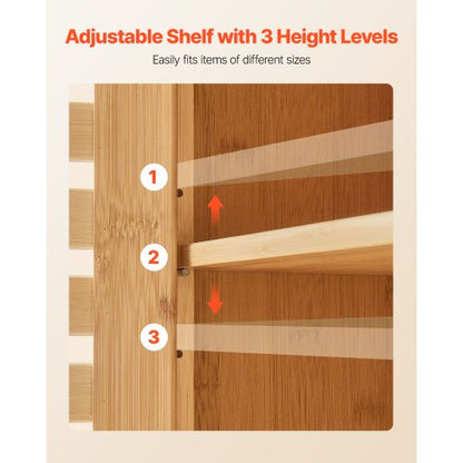 Badrumsskåp med 2 dörrar och justerbar hylla, Förvaring över toaletten Medicinskåp Väggmonterad, Hängande Organiserare med Hyllor och Öppen Skiljevägg för Tvättstuga Kök Toalett |  EU