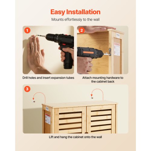 Badrumsskåp med 2 dörrar och justerbar hylla, Förvaring över toaletten Medicinskåp Väggmonterad, Hängande Organiserare med Hyllor och Öppen Skiljevägg för Tvättstuga Kök Toalett |  EU