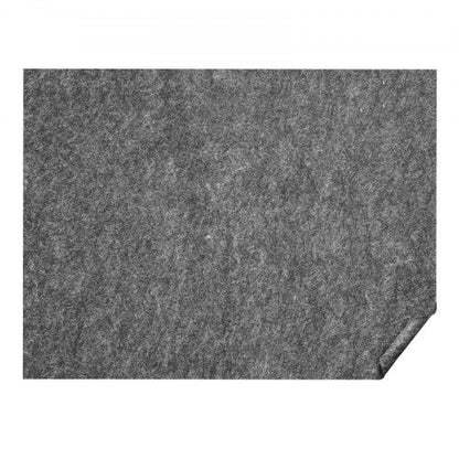 Rug Pad Without Slip Resistance, Protective Cushioning Carpet Pad, 9' x 12', 1/4"Thick, 100% Pure Polyester Felt, 10-11㎡ Premium Comfort Underfoot Carpet Padding Rug Cushion for All Floors, Gray