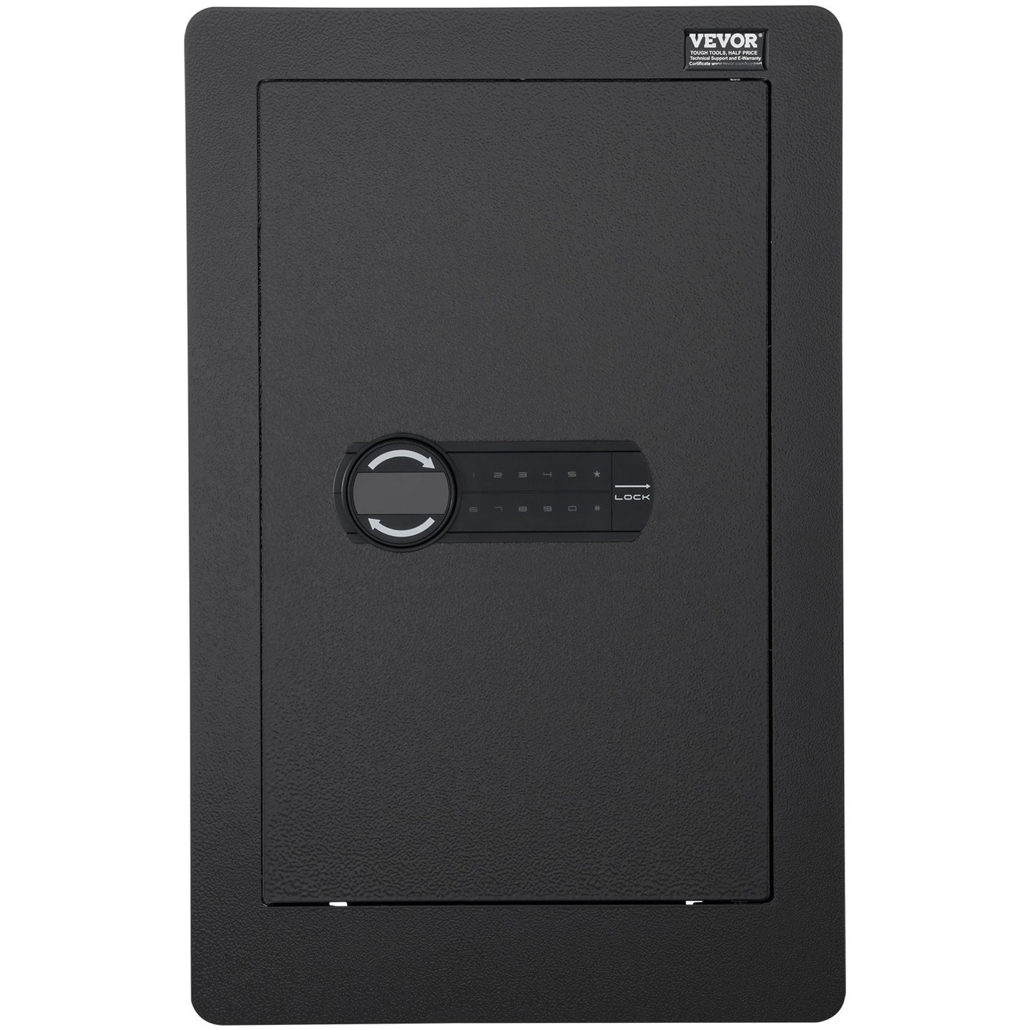 25,59" hoher Wandsafe, 3-Leader-Verstecksafe mit Tastaturablagen und Schlüsselhalter