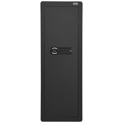 42,91" hoher Waffentresor für die Wand, 4-stufiger versteckter Waffentresor mit Tastatur und Fingerabdruck