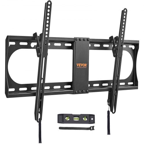 Universal TV Wall Mount, Low Profile TV Mount Fits for Most 37-70 inch TVs, Tilt Wall Mount TV Brackets, Max VESA 600x400mm, Holds up to 132 lbs