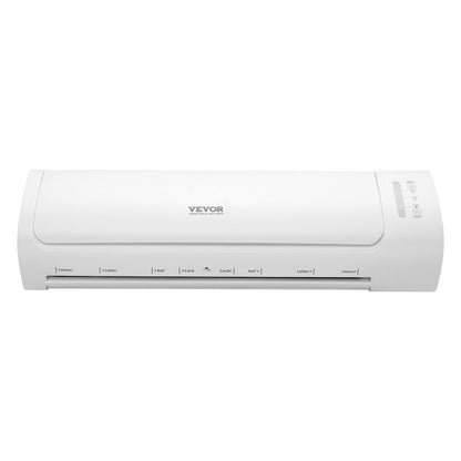 Laminator Machine, Cold and Hot Laminator for Max A3 Paper Size, 1 min Quick Warm Thermal Laminator, 3-5 mil Thickness, Ideal for Home, Office, Business, or School Supplies, White + Grey