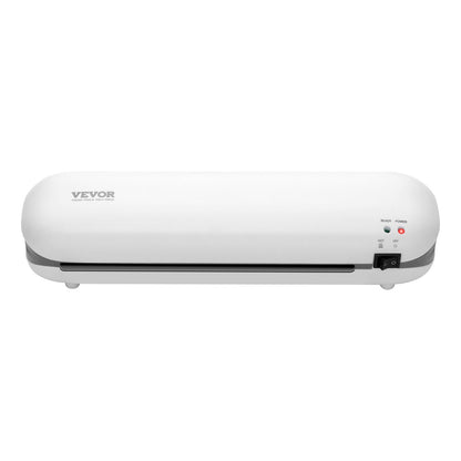 Laminator Machine, Thermal Laminator for Max A4 Paper Size, 3-4 min Quick Warm Portable Laminator, 3-5 mil Thickness, Ideal for Home, Office, Business, or School Supplies, White + Grey