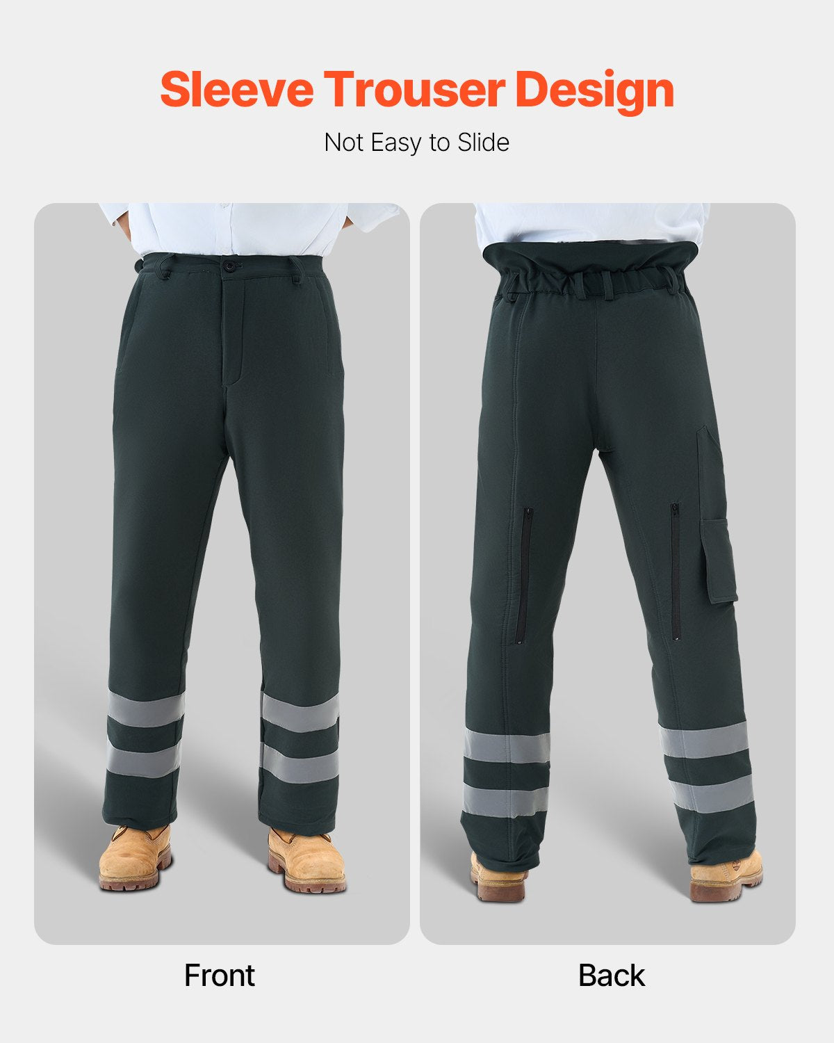 Chainsaw Chaps 41.3" Wrap Style Chainsaw Safety Chaps Class A Medium