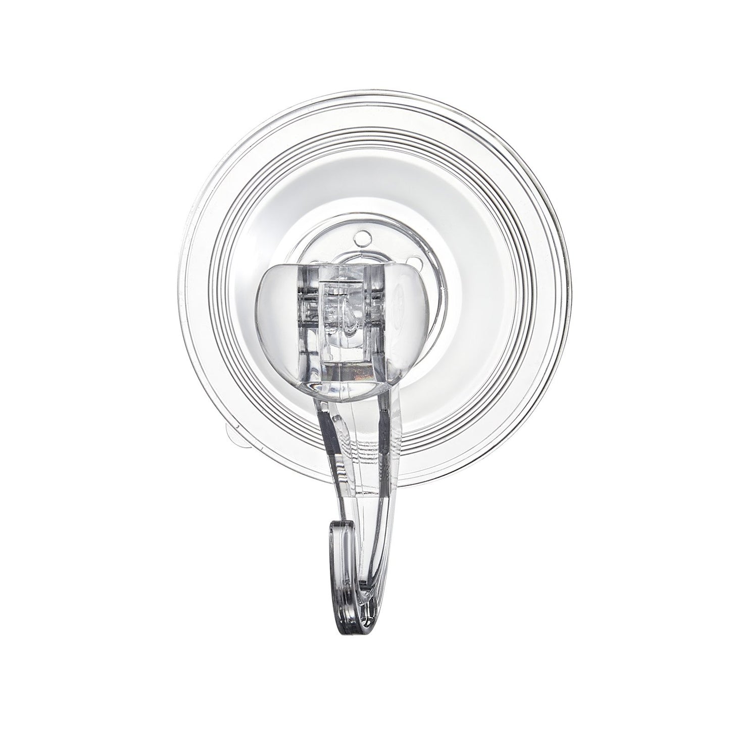 Suction Cup Hooks 6 Pack, 2.76 x 3.54 x 1.57 inch, 10 LBS Max Load Clear Shower Suction Cups, Strong and Reusable Heavy Duty Wall Holder, for Loofah, Towel, Glass, Window, Kitchen, Bathroom