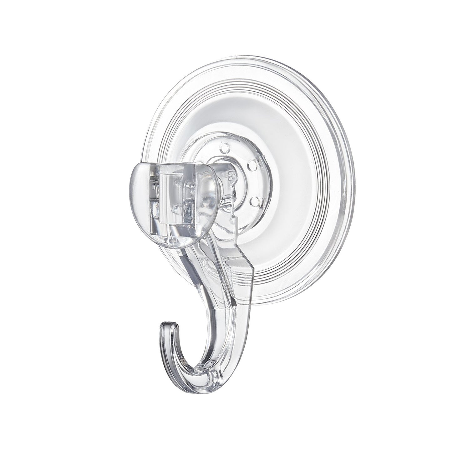 Suction Cup Hooks 6 Pack, 2.76 x 3.54 x 1.57 inch, 10 LBS Max Load Clear Shower Suction Cups, Strong and Reusable Heavy Duty Wall Holder, for Loofah, Towel, Glass, Window, Kitchen, Bathroom