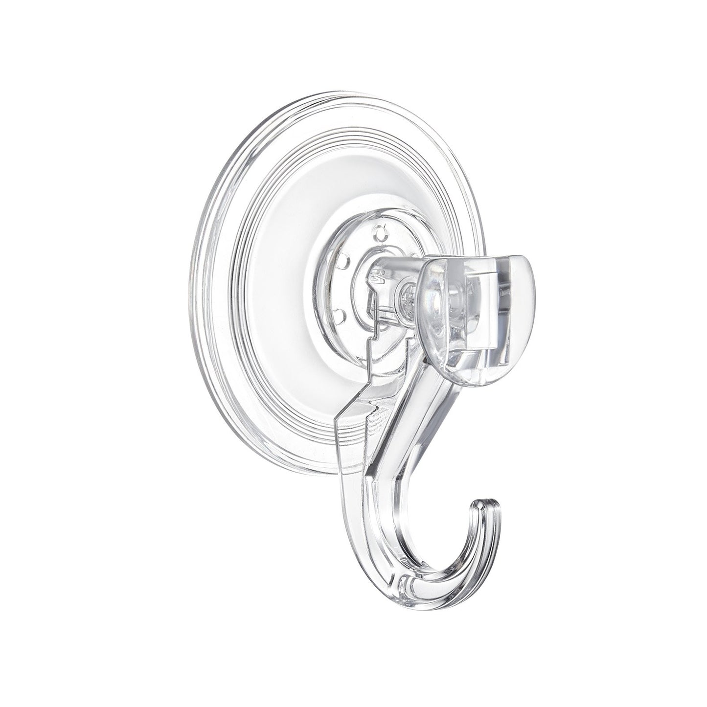 Suction Cup Hooks 6 Pack, 2.76 x 3.54 x 1.57 inch, 10 LBS Max Load Clear Shower Suction Cups, Strong and Reusable Heavy Duty Wall Holder, for Loofah, Towel, Glass, Window, Kitchen, Bathroom