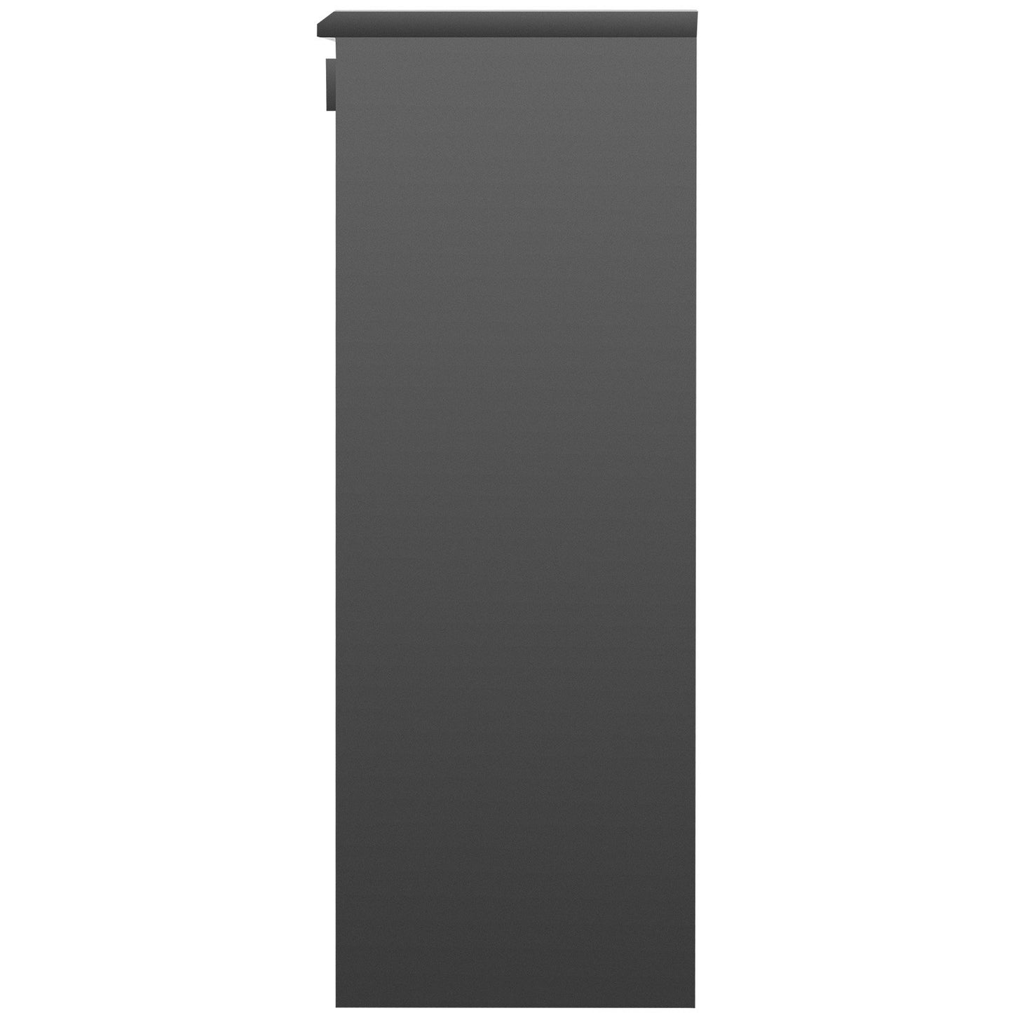 Paketleveranslådor för utvändigt 16,2"x15,8"x44", förpackningspaket i galvaniserat stål med kodlås, löstagbar stöldskydd, IPX3 vattentät paketavlämningsbox för uteplats, veranda