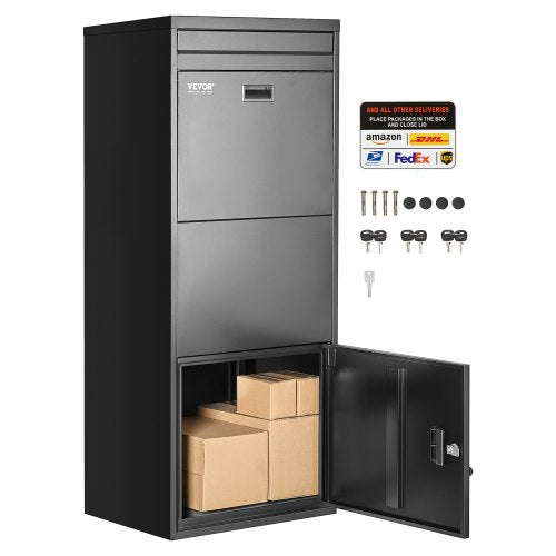 Paketboxen für den Außenbereich 47,2 Zoll abschließbare Paketbox | EU