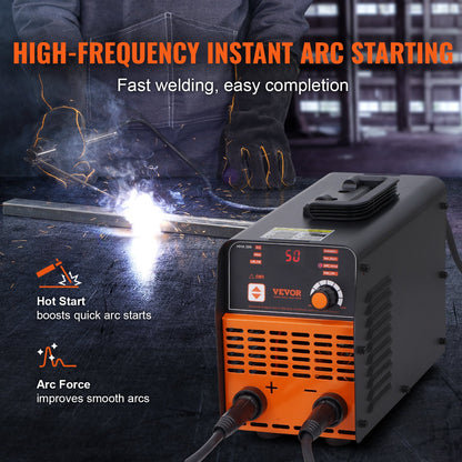Stick Welder, 200A ARC/Lift TIG 2-IN-1 Welding Machine with IGBT Inverter 110V/220V Portable MMA Welder Machine with Hot Start, Arc force and Anti-Stick