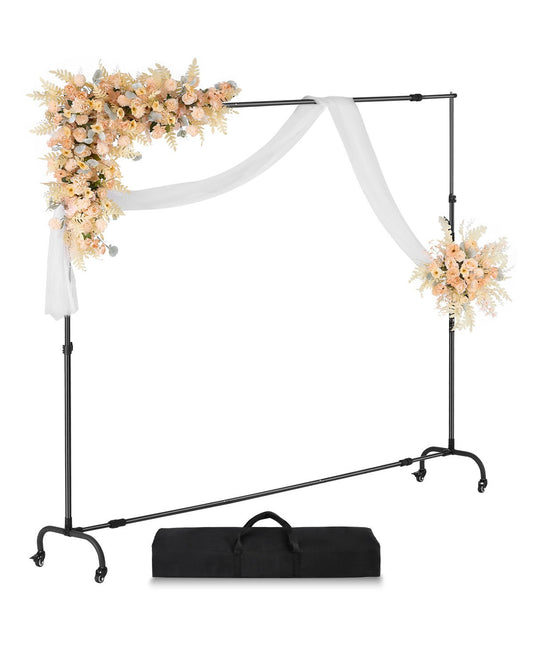 Backdrop Stand Flyttbart Stand Kit 7 x 10 ft för Party & Photo Video Studio