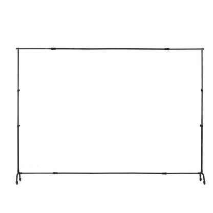 Backdrop Stand Flyttbart Stand Kit 7 x 10 ft för Party & Photo Video Studio