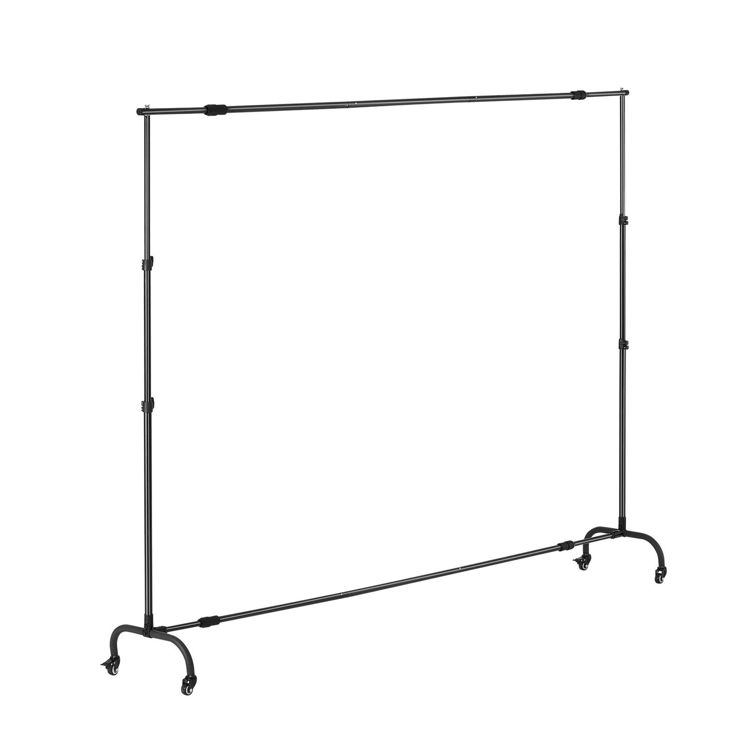 Backdrop Stand Flyttbart Stand Kit 7 x 10 ft för Party & Photo Video Studio