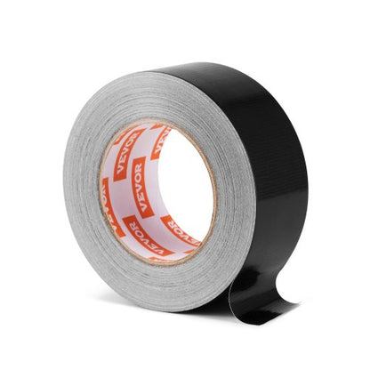 Duct Tape, 1.88 in x 35 Yards, 1-Pack, Waterproof and Temperature-Resistant, No Residue Strong Adhesive Heavy Duty Duct Tape, Tear by Hand, for Indoor and Outdoor Repairs, All Weather, Black