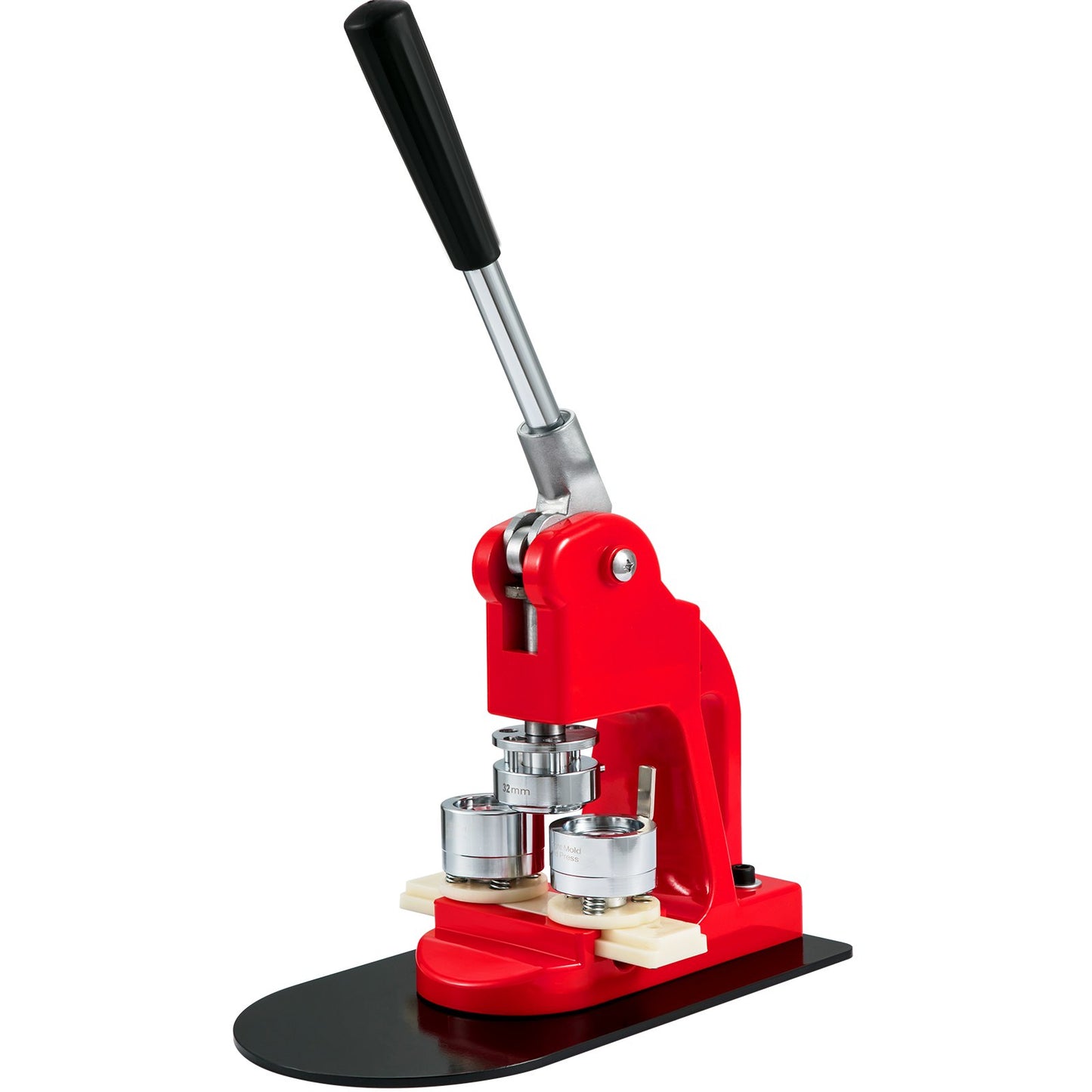 Button Maker Machine Badge Pin Machine 1.25" 32MM 500 Free Parts Press Kit