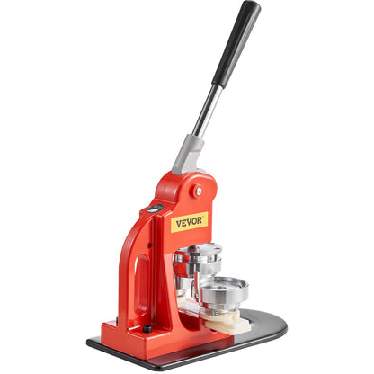 Button Maker Machine, 58 mm (2.25 inch) Badge Punch Press Kit, Children DIY Gifts Pin Maker, Button Making Supplies with 500pcs Button Parts & Circle Cutter & Magic Book