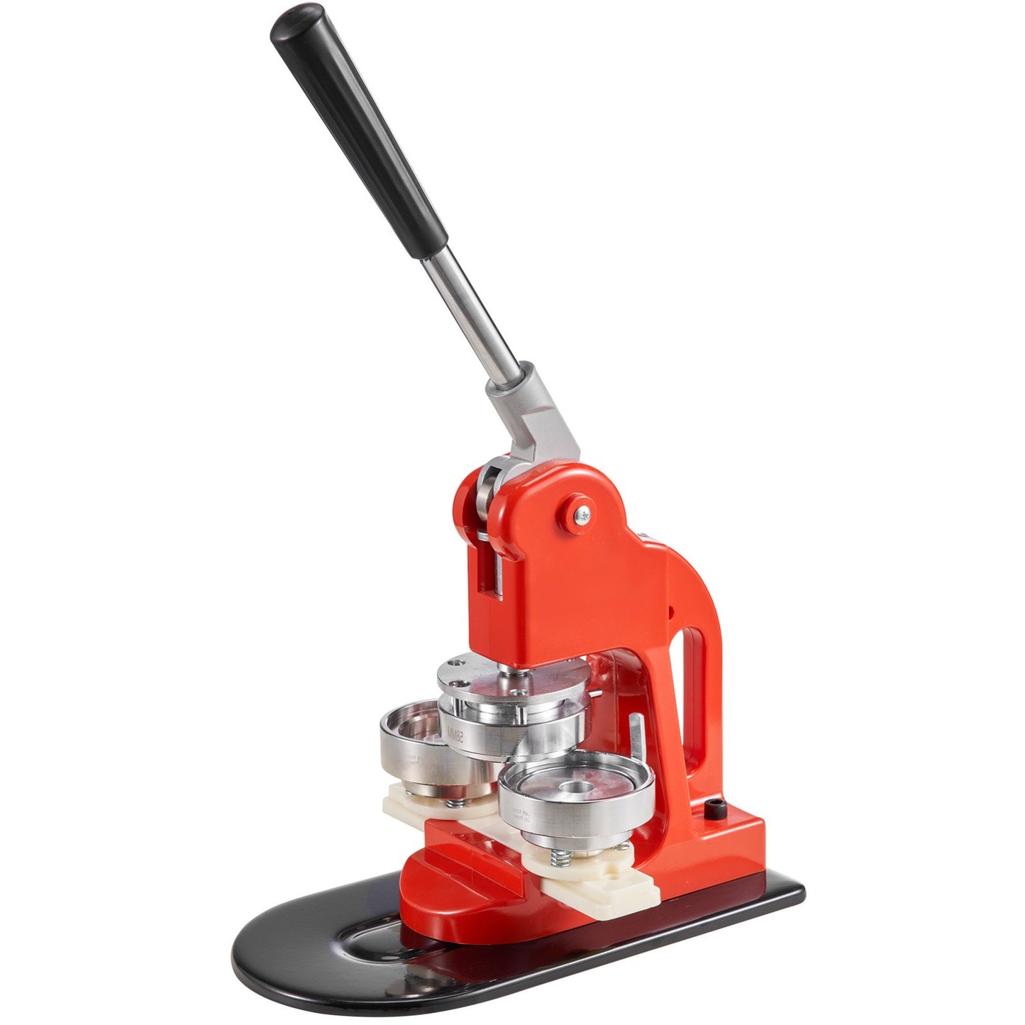 Button Maker Machine, 58 mm (2.25 inch) Badge Punch Press Kit, Children DIY Gifts Pin Maker, Button Making Supplies with 500pcs Button Parts & Circle Cutter & Magic Book