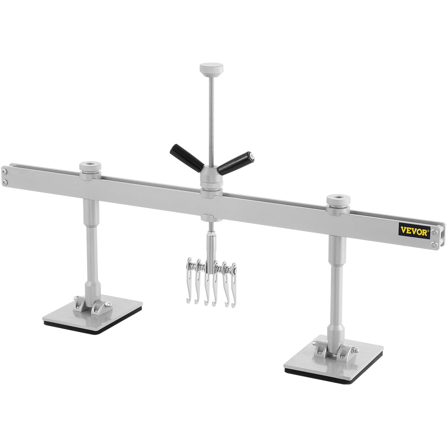 Bucklor för bil 85 cm buckla spak 6 klokrok + tillbehör Lackfri bucklaborttagningssats bucklor för bilreparationer av dörrar och hagelskador