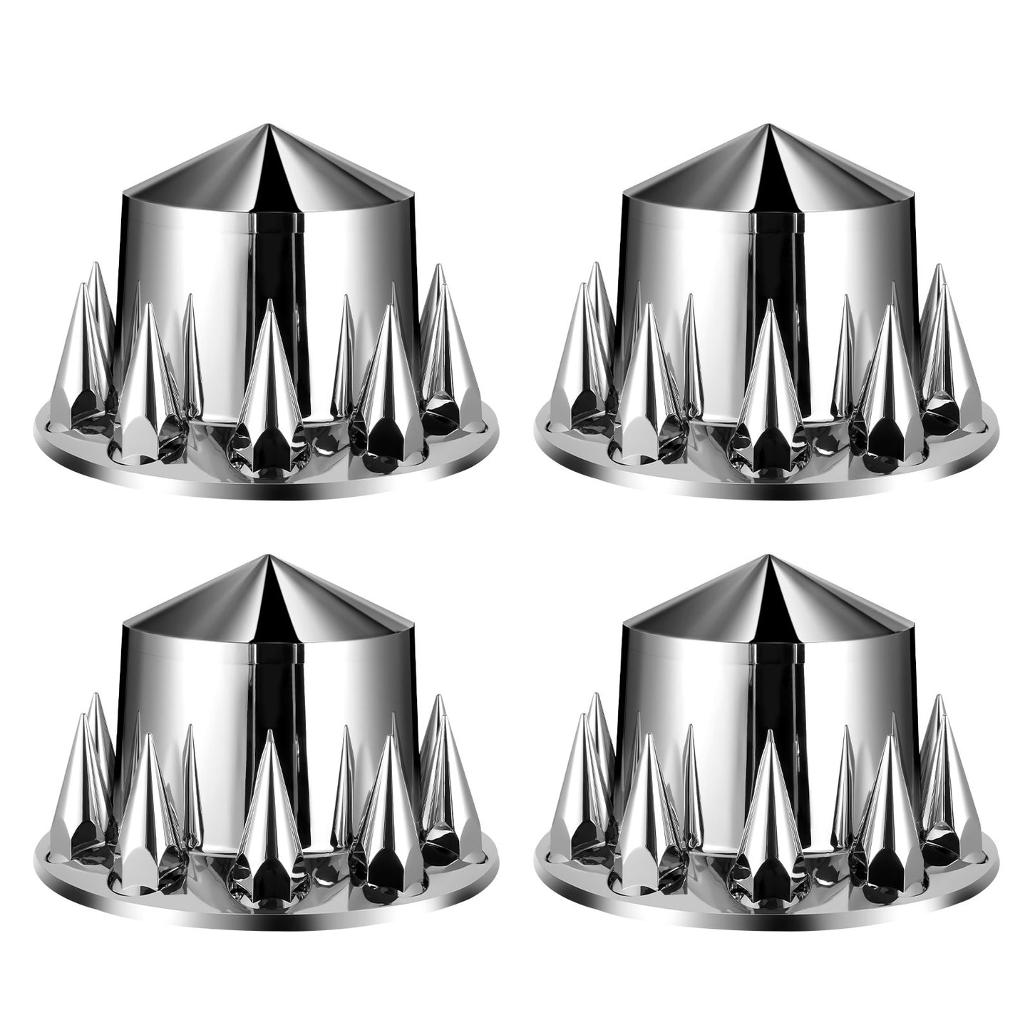 Rear Axle Cover Combo Kit ABS Lug Nut Covers with Nut Protection Tool