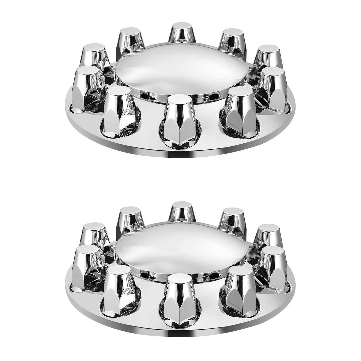 Framaxelkåpa Combo Kit ABS Luggmutterkåpor med mutterskyddsverktyg