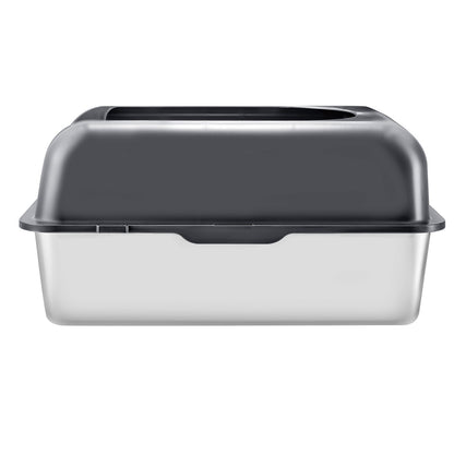 6 Zoll tiefe Katzentoilette Geruchsfreie Katzentoilette mit filterndem Fußteil