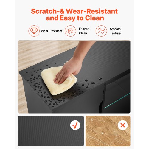 TV-stativ för TV-apparater upp till 65 i modernt underhållningscenter med glashylla