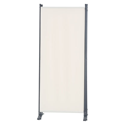 Room Divider, 3 Panel Room Dividers and Folding Privacy Screens , Fabric Partition Room Dividers for Office, Bedroom, Dining Room, Study, Freestanding, White