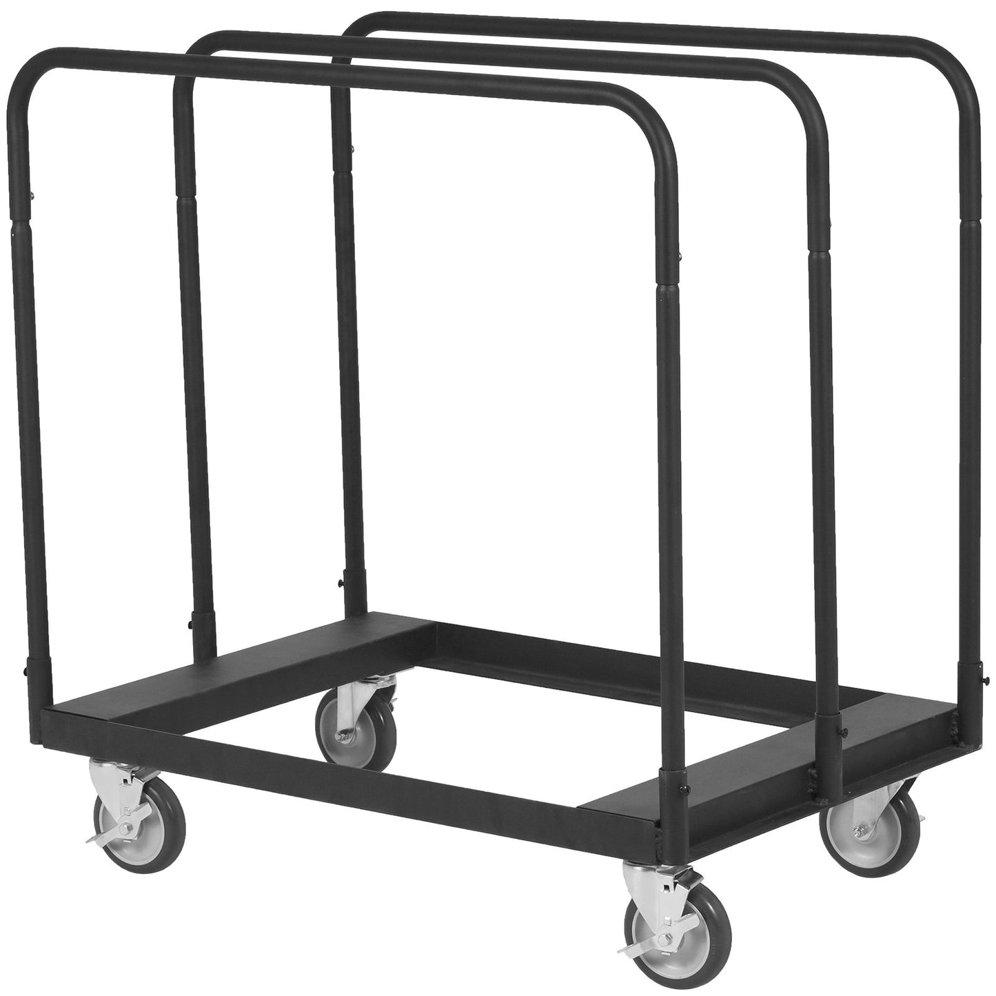 Drywall Cart, 1500 LBS Panel Cart with 36.02" x 24.02" Tires and 5" Swivel Wheels, Heavy Duty Drywall Carts, Handling Wall Panel, Sheetrock, Lumber, for Garage, Home, Warehouse