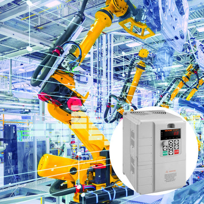 VFD 7.5KW, 34A, 10HP Variable Frequency Drive for 3-Phase Motor Speed Control