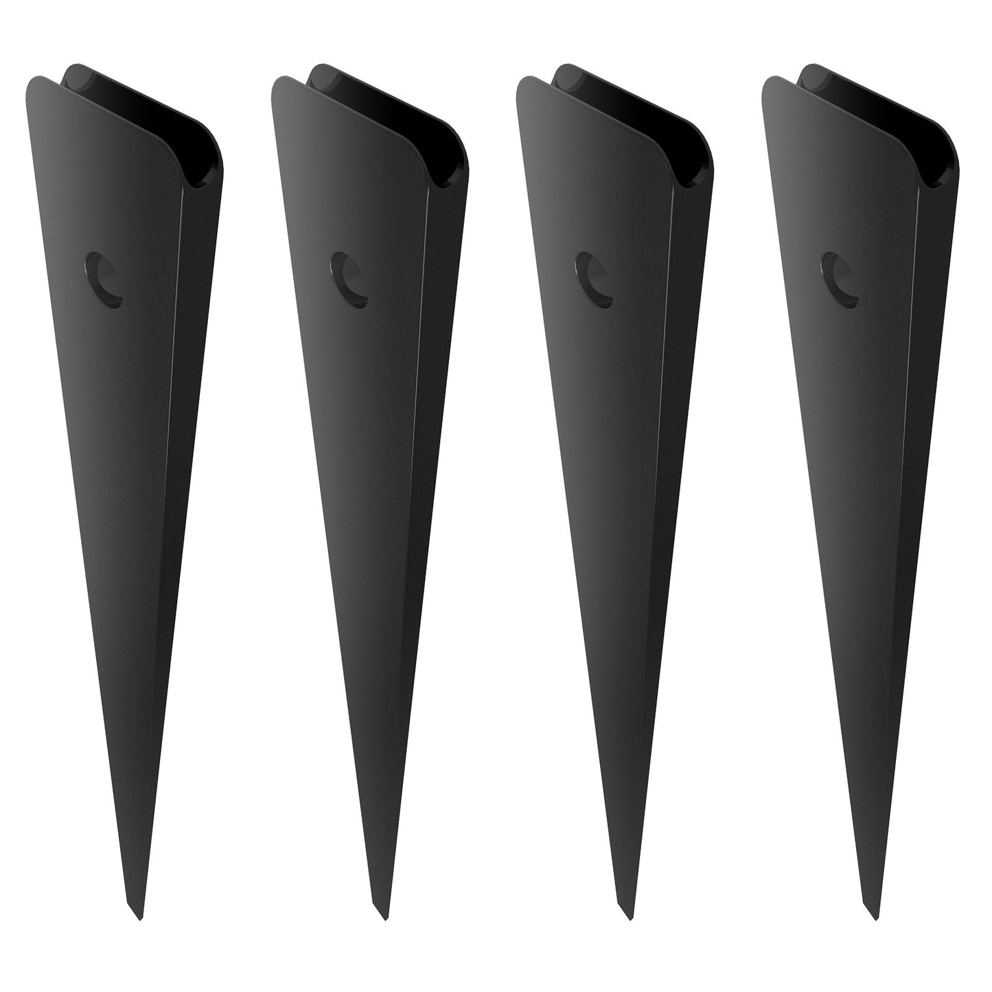 Staircase Metal Balusters, 38'' x 1'' Platta aluminiumlegering dekorativa räckespindlar, 72-pack däcksräcke med skruvar, klassiskt ihåligt däcksräcke satinsvart pulverlackerat för veranda