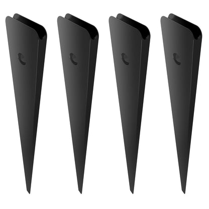 Treppengeländer aus Metall, 51er-Pack, 29,5 x 1 Zoll, Aluminiumspindeln mit Schrauben