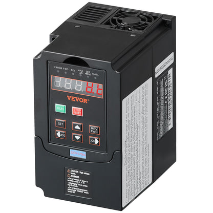 VFD 1 PS 0,75 kW 3,5 Ampere 220 V 1- oder 3-Phasen-Eingang zu 3-Phasen-Ausgang 0–400 Hz