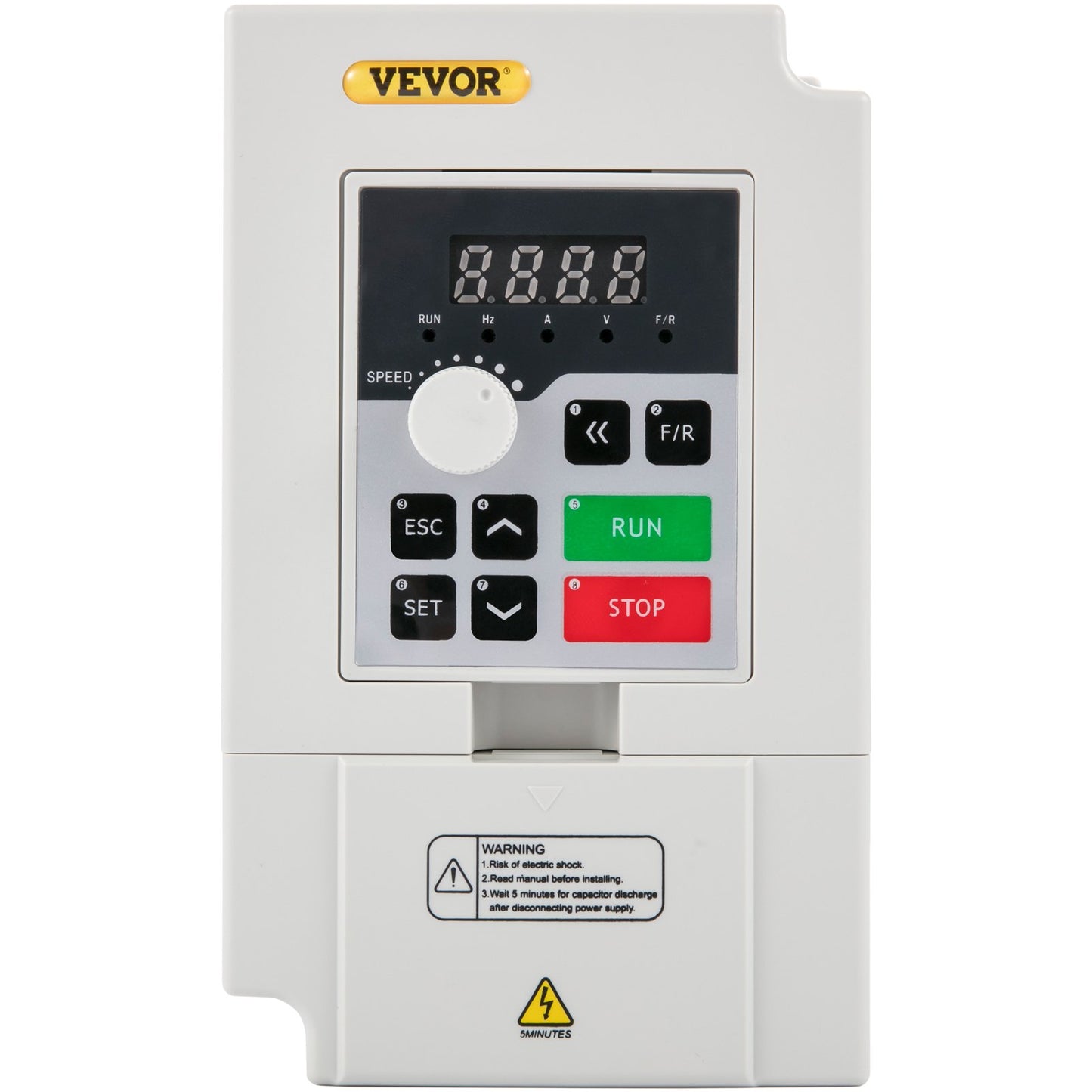 Variable Frequency Drive, AC 220V Input 3KW Variable Frequency CNC Drive Inverter Converter, VFD 4HP 1 or 3 Phase Input, 3 Phase Output, CNC Motor Inverter Converter for Motor Speed Control