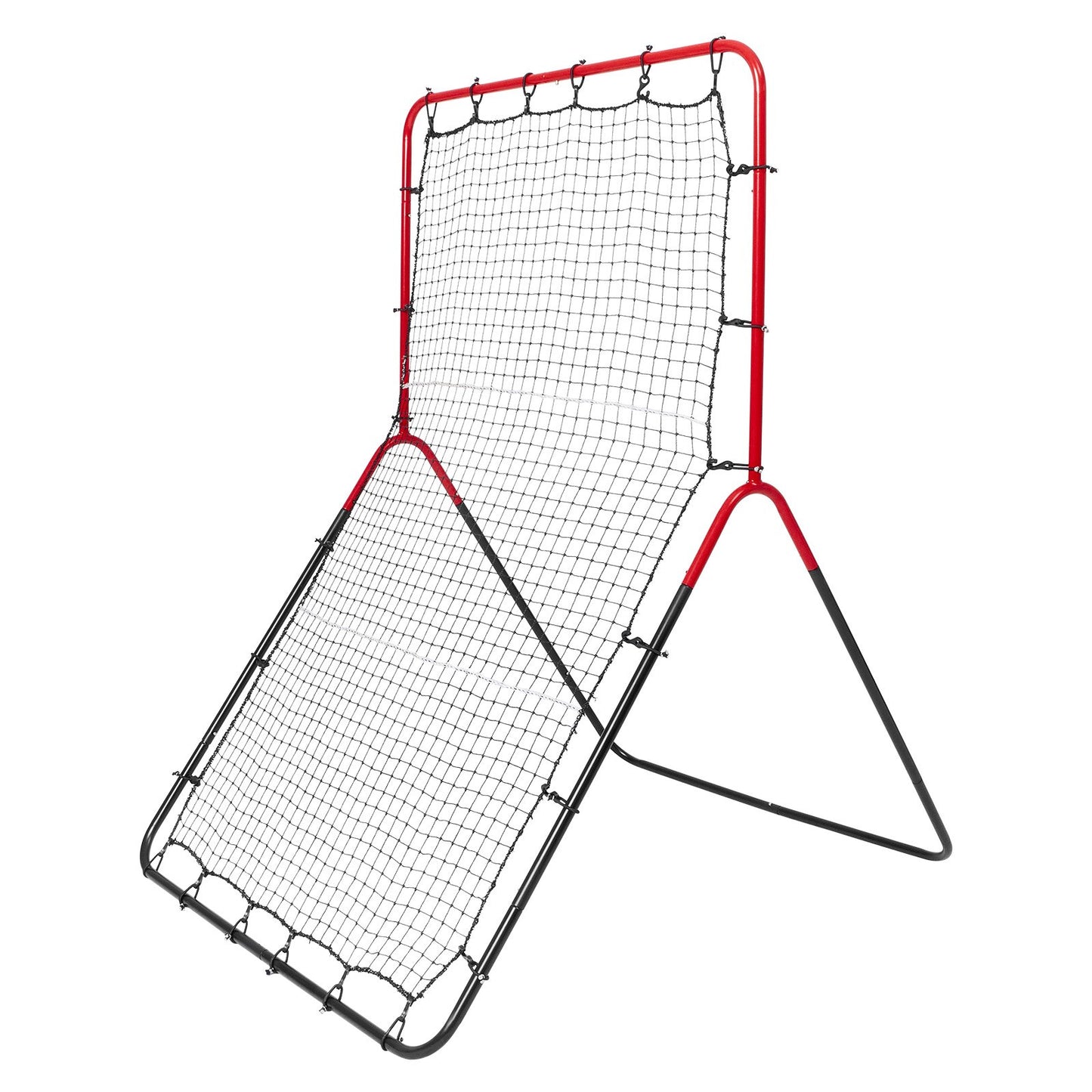 Baseball och Softball Rebounder Net 3x4,5 ft PitchBack 3-vägs tränare