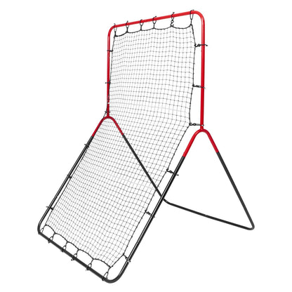 Baseball och Softball Rebounder Net 3x4,5 ft PitchBack 3-vägs tränare
