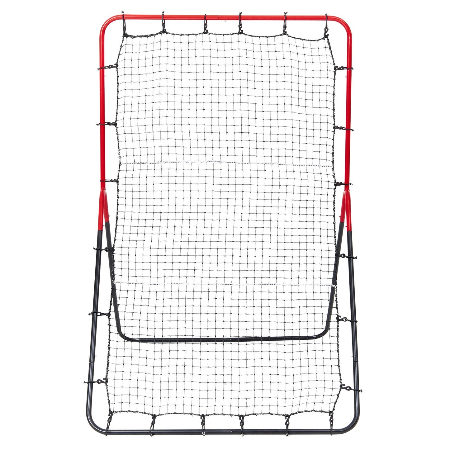 Baseball och Softball Rebounder Net 3x4,5 ft PitchBack 3-vägs tränare