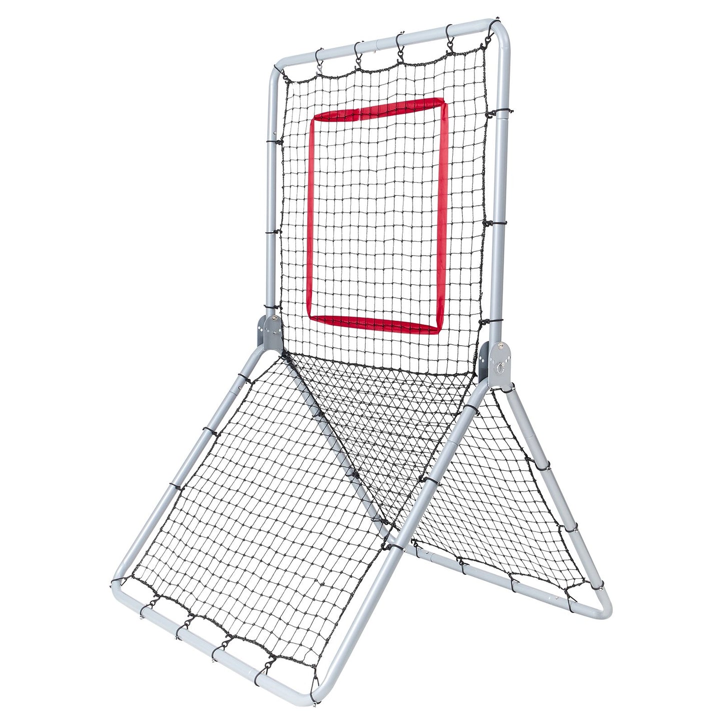 Baseball- und Softball-Rebounder-Netz 3,5 x 6 Fuß 5 einstellbare Winkel