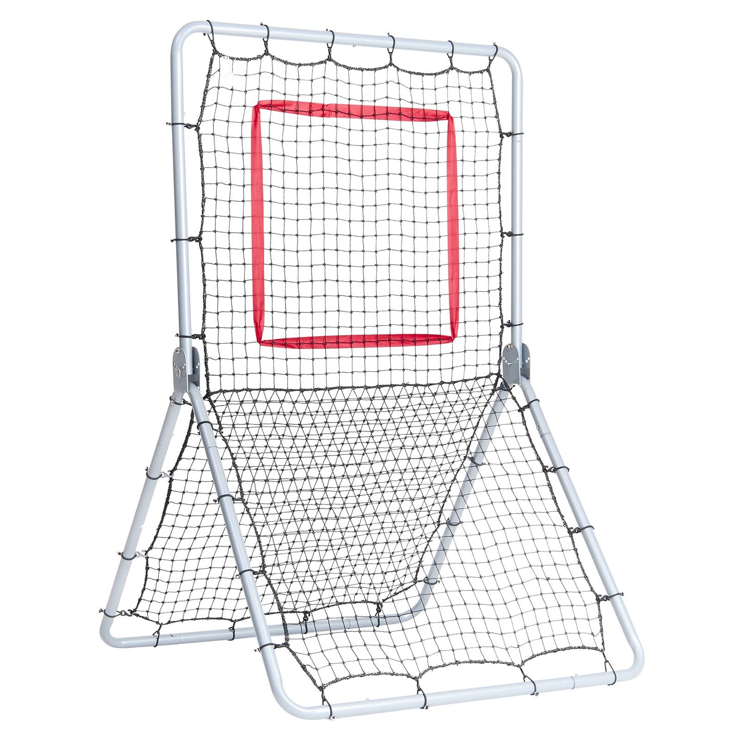 Baseball- und Softball-Rebounder-Netz 3,5 x 6 Fuß 5 einstellbare Winkel
